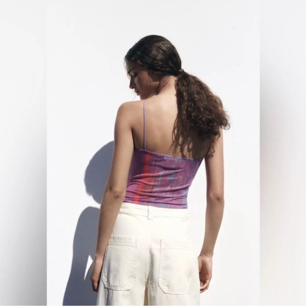 ZARA DAVID PHER Printed Bodysuit - Picture 4 of 9